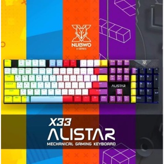 NUBWO X33 ALISTAR MECHANICAL GAMING KEYBOARD