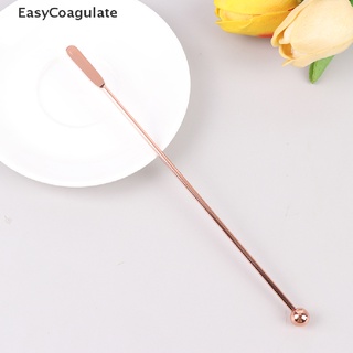 Eas 1PC Stainless Steel Cocktail Stick Cocktail Stirrer Milk Tea Coffee Stir Stick Ate