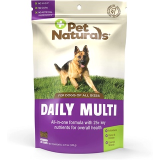 USA Daily Multi DOG วิตามินรวมสุนัข บำรุงทุกส่วน กระดูก ตับ เลือด ตา ประสาท หัวใจ เสริมภูมิ (ชิ้นขนม)