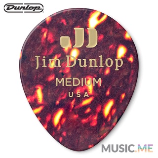 ปิ๊กกีต้าร์ Jim Dunlop Genuine Celluloid Tear Drop Medium / ของแท้ 100% USA