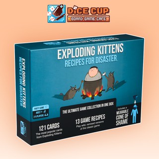 [ของแท้] Exploding Kittens: Recipes for Disaster Board Game