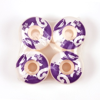 Dreg ล้อสเก็ตบอร์ด Purple/White 52mm 99A