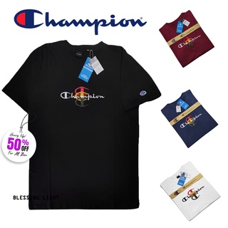 เสื้อยืด ปักลาย Champion Cool Distro แบบดั้งเดิม