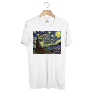 BP708 เสื้อยืด Starry Night