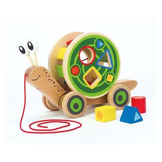 Hape – Walk-A-Long Snailของเล่น