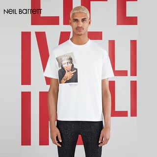 เสื้อยืดแขนสั้น พิมพ์ลาย NEIL BARRETT แฟชั่นฤดูใบไม้ผลิ และฤดูร้อน สําหรับผู้ชายS-5XL