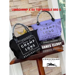 💕 LONGCHAMP X EU TOP HANDLE BAG S