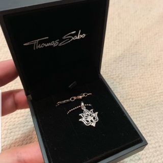 #สร้อยคอเงิน Thomas Sabo Glam with Diamond Necklace