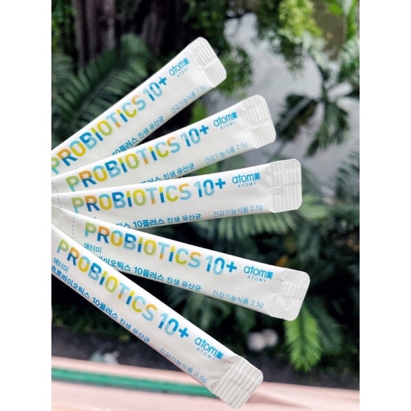 แบ่งขาย 30ซอง Atomy Probiotics plus โพรไบโอติกส์ (2.5กรัม )