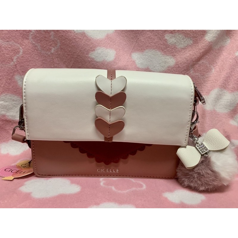 กระเป๋าClcelleสีชมพู