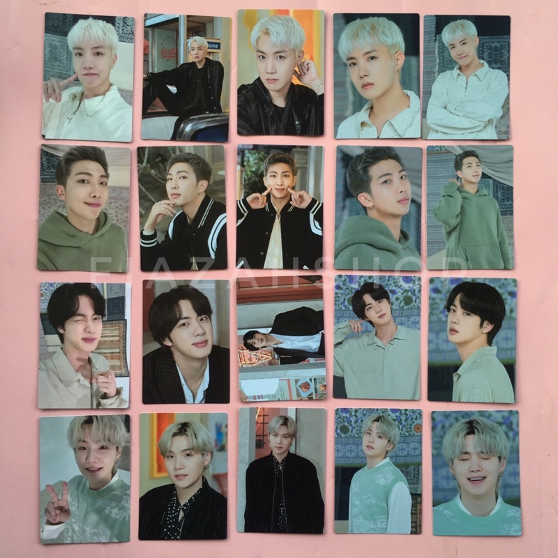 [คลังสินค้าพร้อม] Mini Photocard MPC BTS Permission To Dance PTD in Seoul RM Jhope Suga Jin Unit Spc