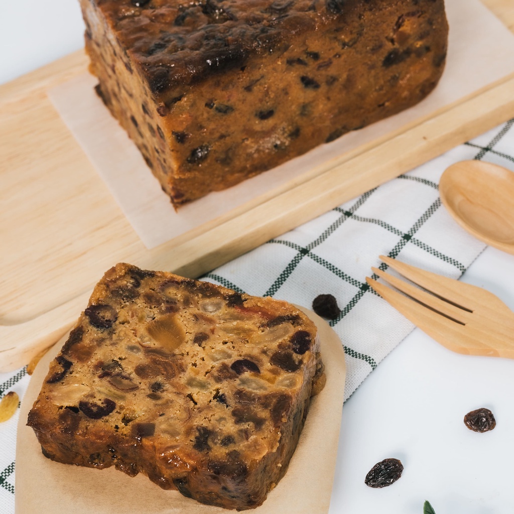 เค้กผลไม้ เค้กผลไม้หมักรัม   ฟรุตเค้ก  Dark Rum Fruit Cake