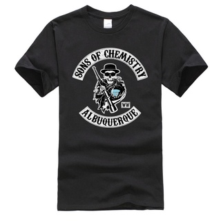 เสื้อยืดผู้ชาย90 - บุตรของเคมีทําลาย Bad Funky ผู้ชายเสื้อยืด Hallowmas คริสต์มาสลูกเรือคอพิมพ์ Tsh