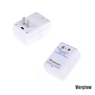 &lt;Veryjow&gt; อะแดปเตอร์แปลงแรงดันไฟฟ้า 30 W 110 V To 220 V 70 W