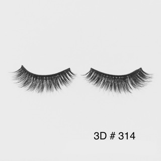 ขนตาปลอม 3D Faux Mink Double Silk Lashes เบอร์ #314