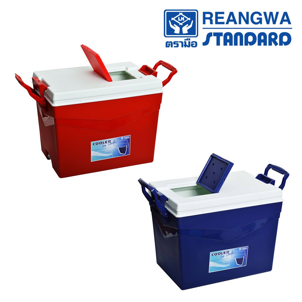 REANGWA STANDARD-SNOW BANK กระติกคูลเลอร์เหลี่ยม 32 ลิตร กระติกน้ำแข็ง กระติกเก็บความเย็น RW 3004