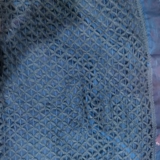 ผ้าพันคอ ผ้าคลุม สีฟ้าเข้ม (ตามภาพ) พร้อมส่ง.   Halal