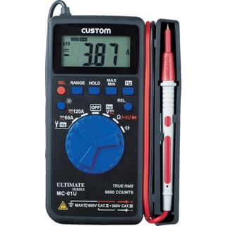 CUSTOM ดิจิตอลมัลติมิเตอร์ Digital Multimeter รุ่น MC-01U