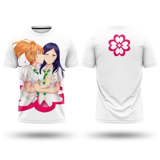 เสื้อยืดอนิเมะญี่ปุ่น Hime Anime Hibiki &amp; Eren