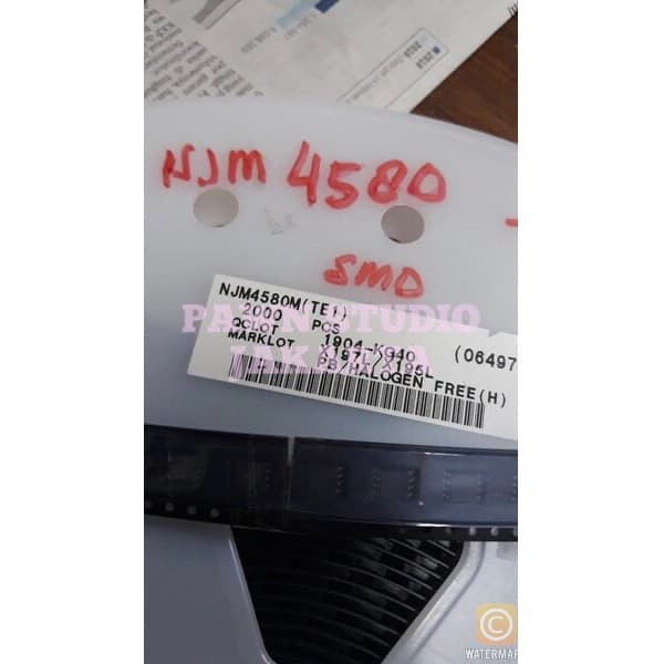 NJM 4580 SMD / NJM4580SMD