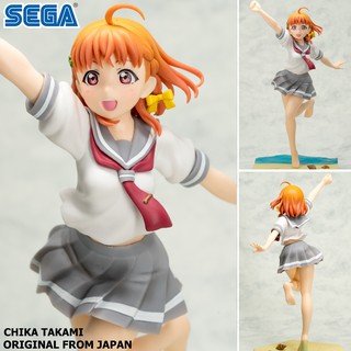 Model Figure งานแท้ Original Love Live ! Sunshine เลิฟไลฟ์ ซันไชน์ ปฏิบัติการล่าฝันสคูลไอดอล Chika Takami ทาคามิ จิกะ