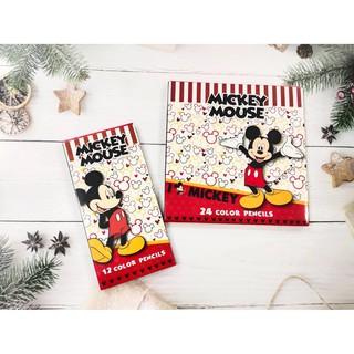 ดินสอสีไม้ โยย่า ดิสนีย์12สี,24สี YOYA DISNEY รุ่น DY551 Mickey