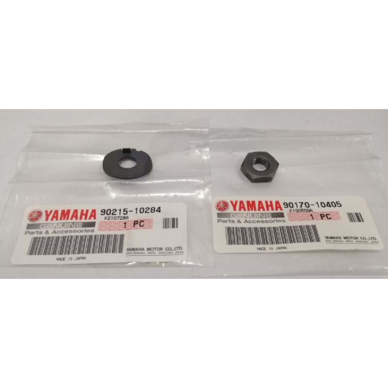 Nut & waher lock Balancer 125Z/125ZR - 90170-10405/90215-10284