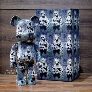 BE@RBRICK 1000% BRANDALISM x SYNC. : Riot Cop [New]