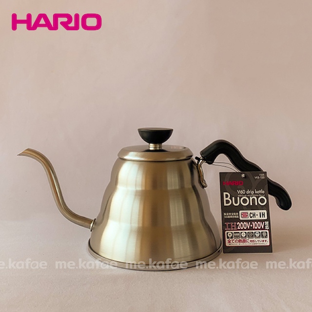 [ของแท้] Hario Buono V60 Dripper Kettle | กาดริปกาแฟ Hario
