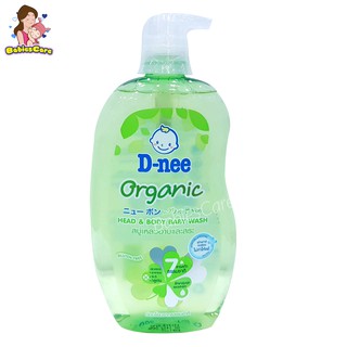 BabiesCare D-nee Organic Head &amp; Boby Baby Bath สบู่เหลวสำหรับอาบและสระ 800 ml.