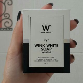 ของแท้ พร้อมส่งครับ ก้อนขาว Wink white สบู่วิ้งไวท์ สบู่วิงค์ไวท์  wink white soap 
สบู่ฟอกผิววิ้งค์ไวท์ #วิ้งค์ไวท์โซป