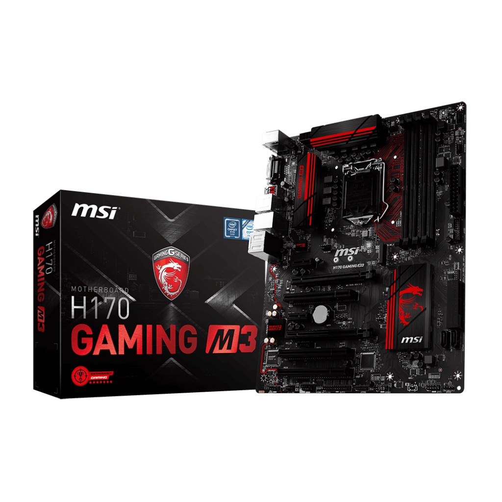 MAINBOARD (เมนบอร์ด) 1151 MSI H170 GAMING M3 พร้อมส่ง