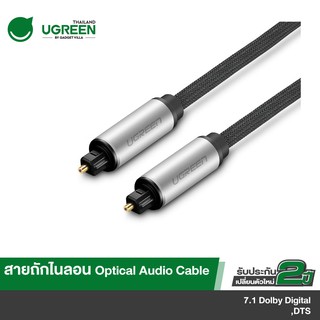 UGREEN รุ่น AV108 สาย Optical Audio สายสัญญาณเสียง TOSLINK รองรับ S/PDIF, ADAT สายถัก