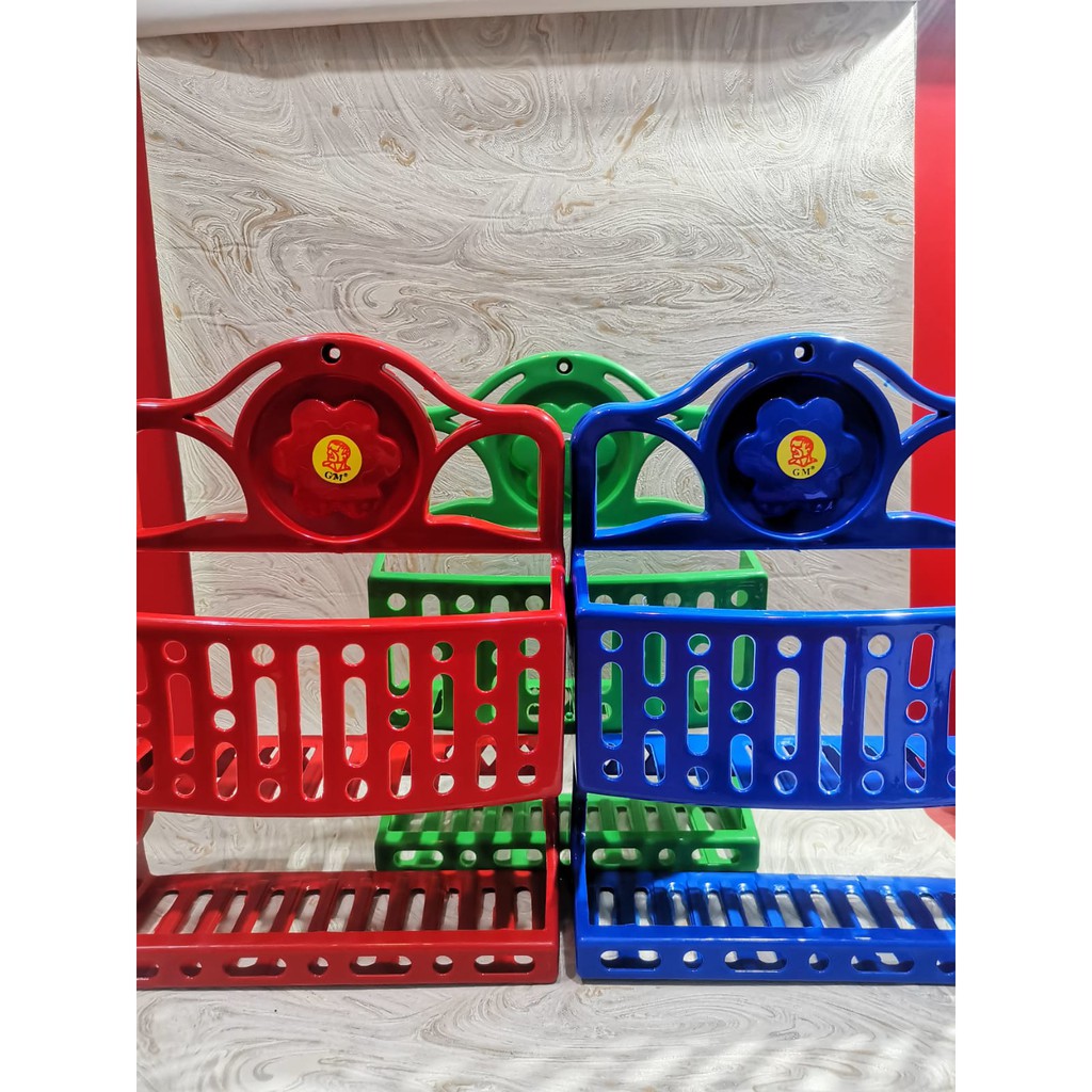 GM SHAMPOO RACK / ห้องอาบน้ําพลาสติก SHELF / ที่วางอาบน้ํา / วางวางสบู่