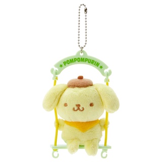 พวงกุญแจตุ๊กตา theme ชิงช้า ลาย Pompompurin pn / Pompompurin