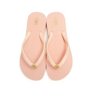 O&amp;B รองเท้าแตะ Malibu flip flop in Seashell Pearl