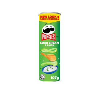 Pringles Potato Chips Sour cream & Onion 107g