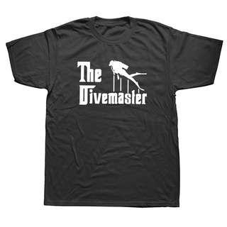 เสื้อยืดผ้าฝ้ายพรีเมี่ยม เสื้อยืดแขนสั้น ผ้าฝ้าย พิมพ์ลายกราฟฟิค The Divemaster Dive สไตล์ฮาราจูกุ สําหรับผู้ชาย