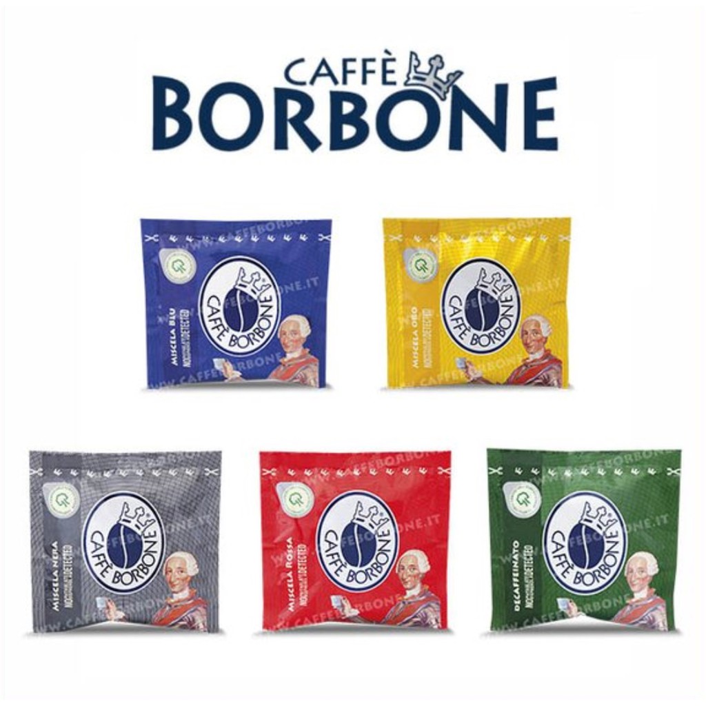 Borbone POD Coffee 50-POD/กล่อง ESE Hard POD 44 มม. สําหรับเครื่องชงกาแฟ POD, อิตาลี Napoli Espresso