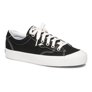 Keds รุ่น Crew Kick 75 Canvas รองเท้าผ้าใบ ผู้หญิง สี BLACK - WF61179