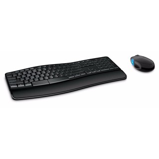 Microsoft Sculpt Comfort Desktop Keyboard and Mouse, Black (แป้นพิมพ์ไทย /English)