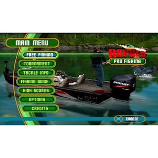 เเผ่นเกมps2 pro fishing