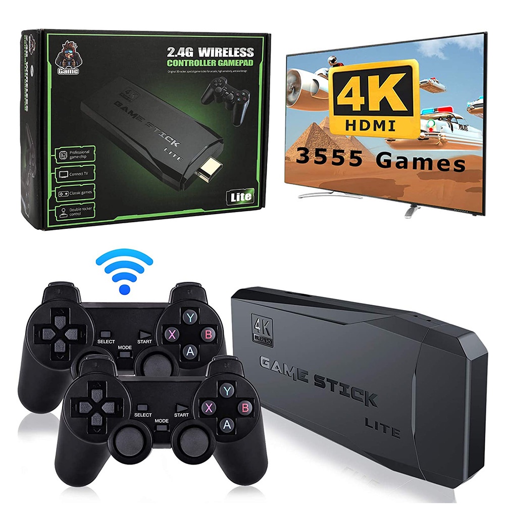 Vgtime เกมติดคอนโซลวิดีโอเกมไร ้ สาย 4K HD 10000/20000 เกมคลาสสิก M8 เกมติด