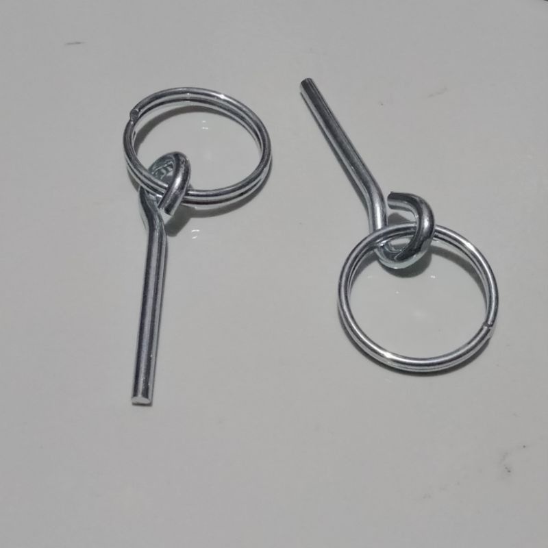 TENDA TENTIC กรอบยึดแหวนรุ่น 2 ตะขอ - TENT CORNER DOME TENT BUCKLE IRON END TENT