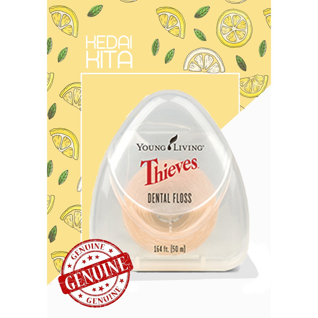 Young Living YL Thieves ไหมขัดฟันเดี่ยว 50 ม.