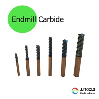 Endmill Carbide 4F (4JJHE) งาน JJ Series  Dia 4-10