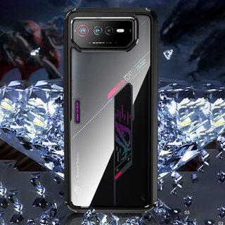 เคสโทรศัพท์มือถือ แบบบางพิเศษ ป้องกันกระแทก ผิวด้าน สําหรับ Asus ROG 6 Pro ROG6 Pro 6 6 Pro