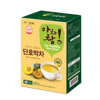 พร้อมส่ง 🇰🇷 เครื่องดื่มฟักทองเกาหลี ดานองวอน Danongwon Sweet Pumpkin Tea 40 ซอง