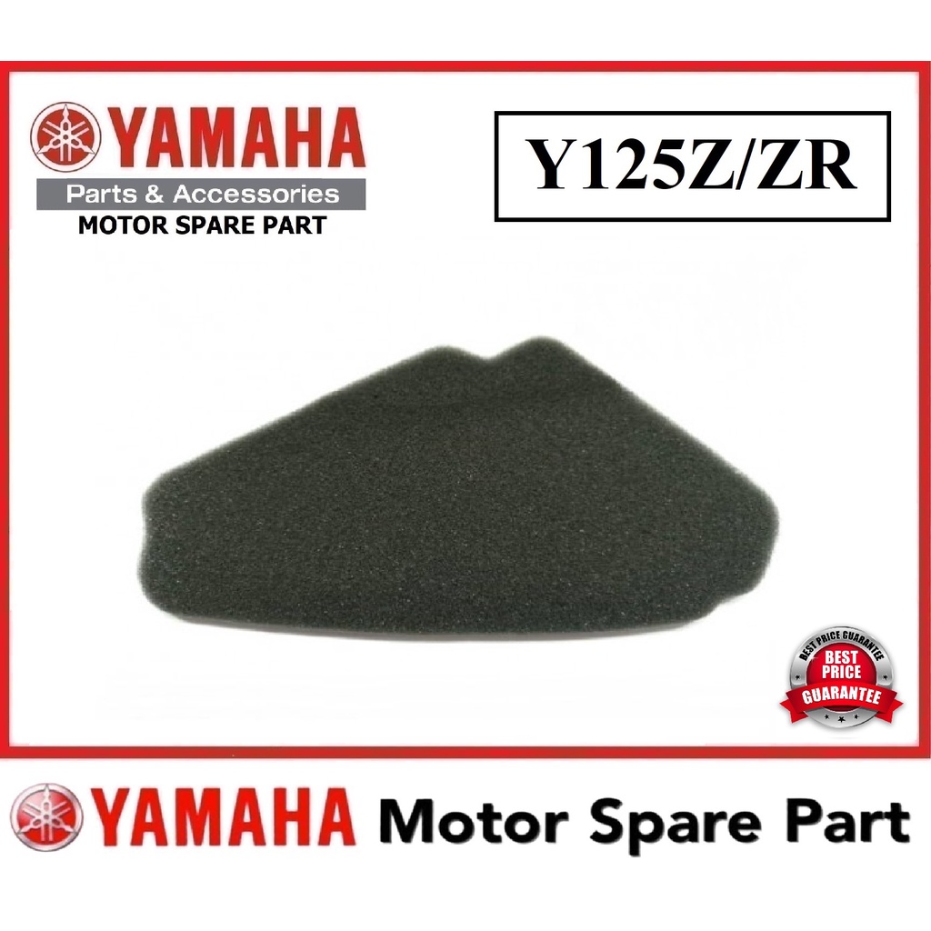 YAMAHA Y125ZR AIR CLEANER SPAN 0 กรองอากาศ PENAPIS UDARA PETI ANGIN Y125Z Y125 FILTER SPAN HITAM YAM