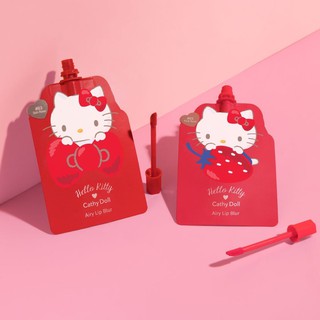 Cathy Doll Hello Kitty Airy Lip Blur เคทีดอลล์ เฮลโล่ คิตตี้ แอรี่ ลิป เบลอ ลิปคิตตี้ [ซอง 2 กรัม]